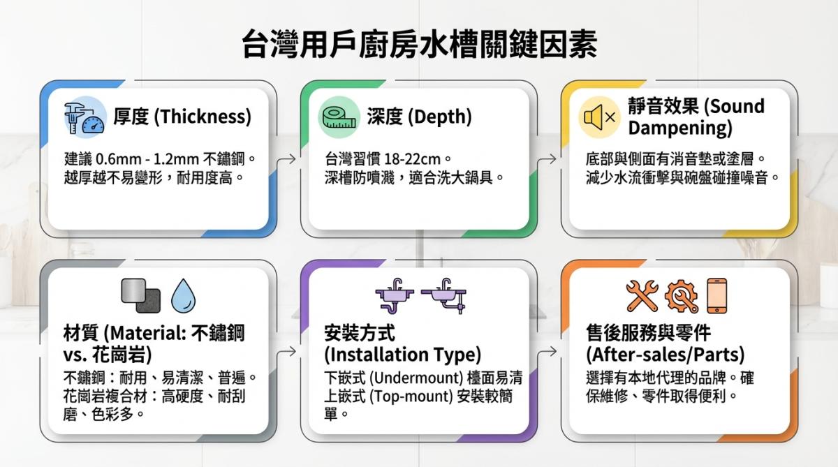 【2026 廚房水槽評比】進口 vs 國產怎麼選？PTT 網友最在意的厚度、深度與維修總整理