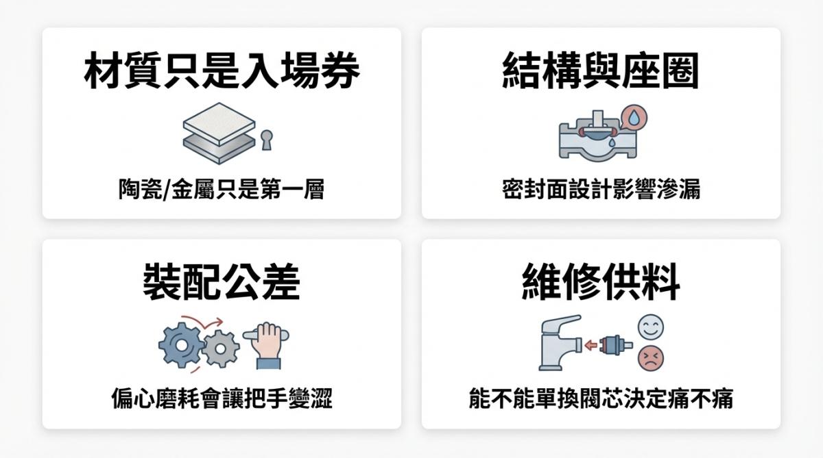 給偏好德系設計的屋主:一篇客觀比較 BLANCO 與其他品牌在閥芯耐用度上的差異