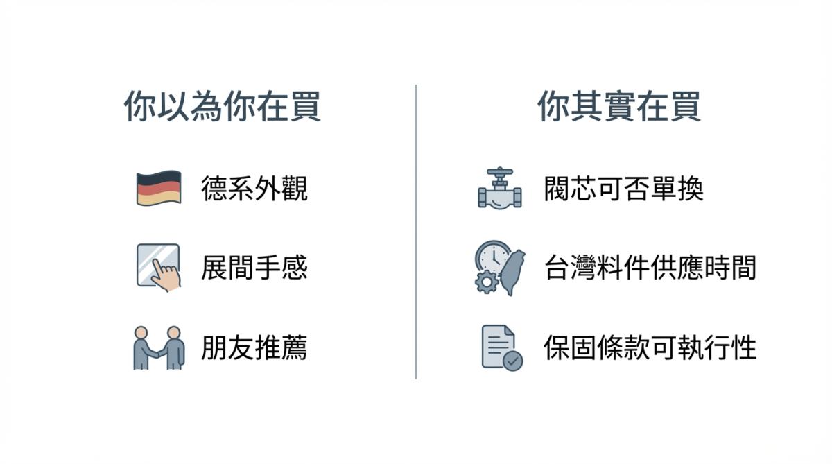 給偏好德系設計的屋主:一篇客觀比較 BLANCO 與其他品牌在閥芯耐用度上的差異
