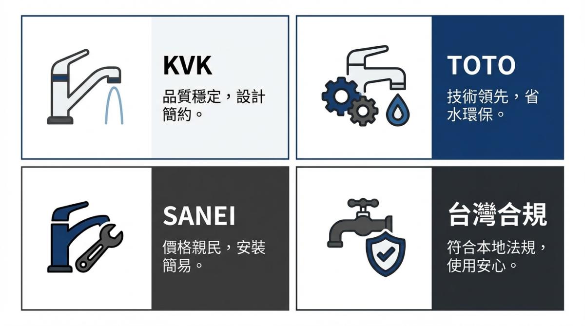 除了 KVK,還有哪些日系廚房龍頭?一篇看懂 TOTO、SANEI 的設計風格與功能差異