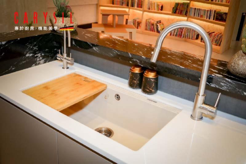 德國精工珂瑞水槽：豪宅設計師力推的廚房新美學