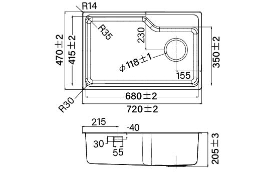 S032 壓花沖壓槽